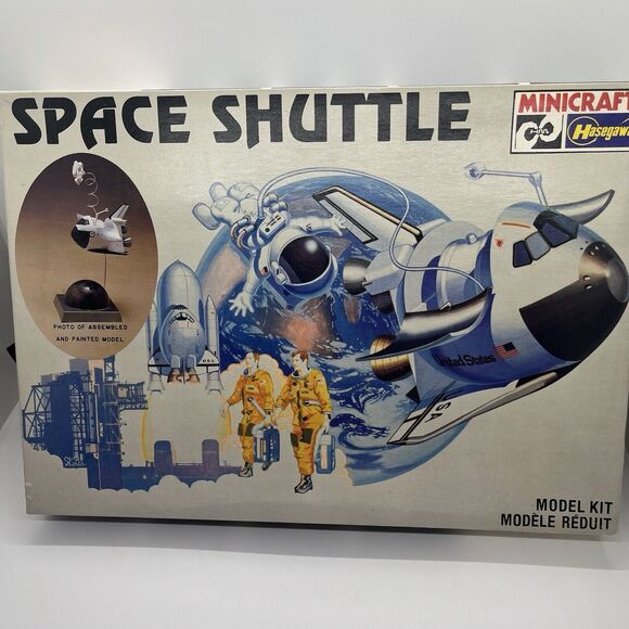Hasegawa Minicraft Space Shuttle Plastic Model Kit #1198U - Picture 1 of 11